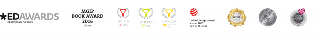 Logos von Preisen und Auszeichnungen